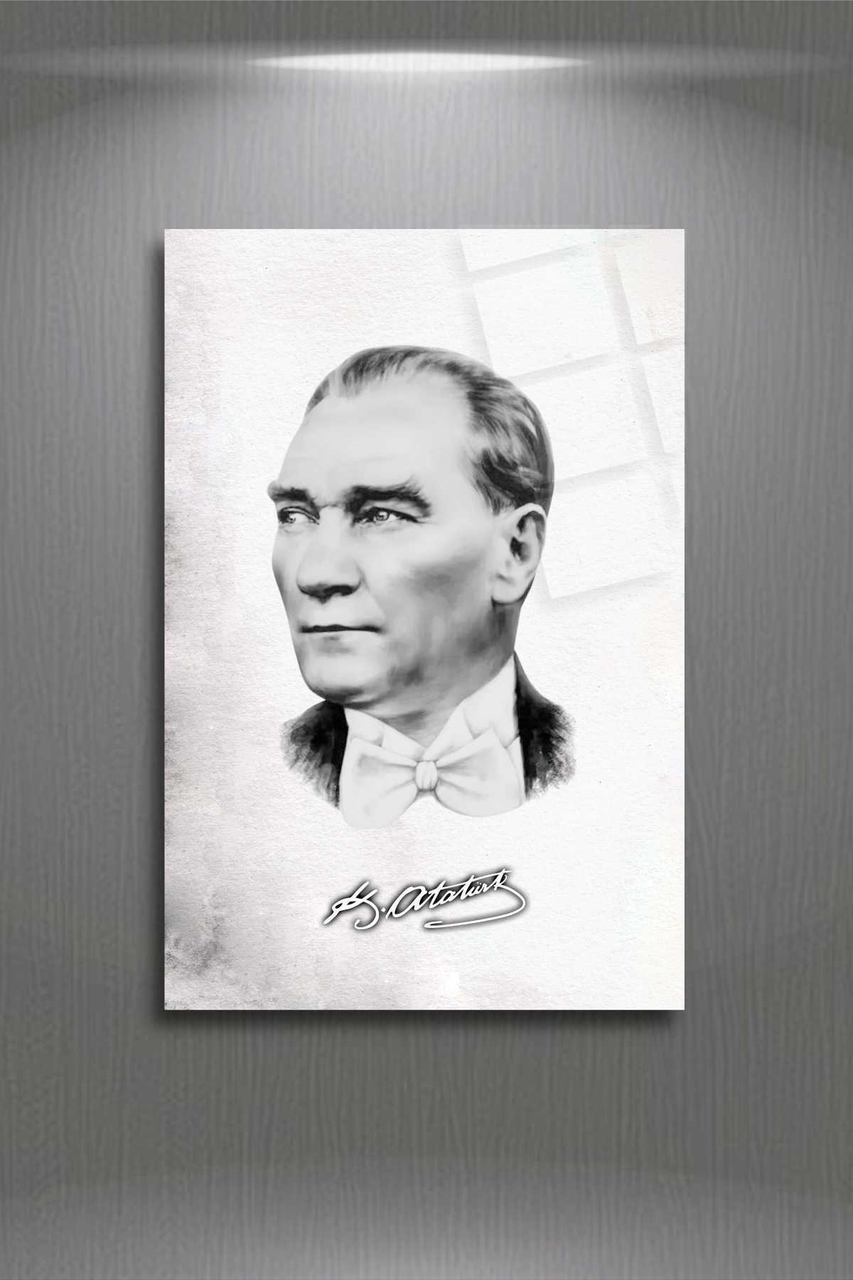 Atatürk Cam Tablo HMDS0032