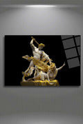 Medusa ve Perseus Yatay Cam Tablo 382 - 30 x 45