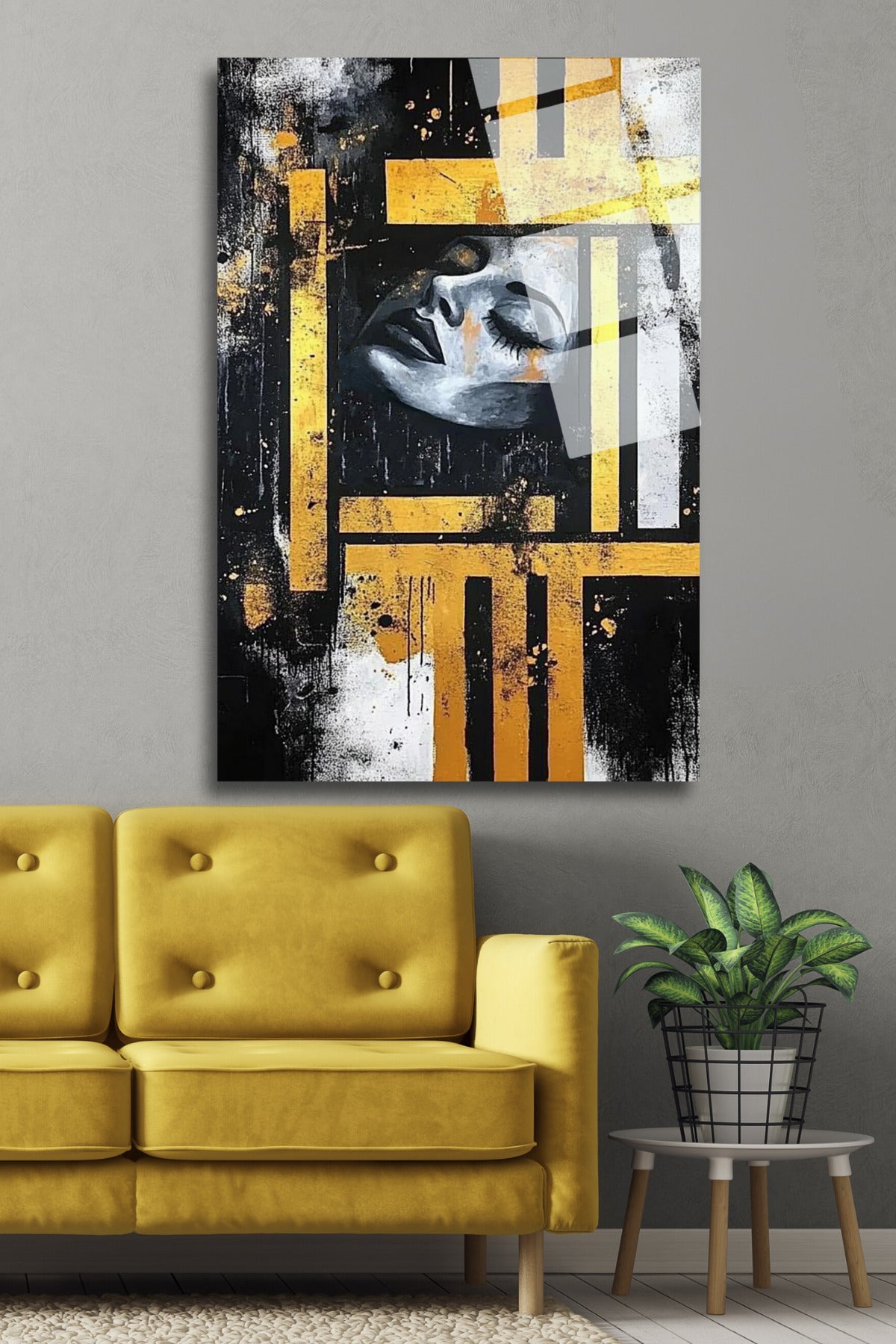 Modern Sanat,  Cam Tablo HMDS0147