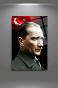 Atatürk Cam Tablo 286 - 30 x 45