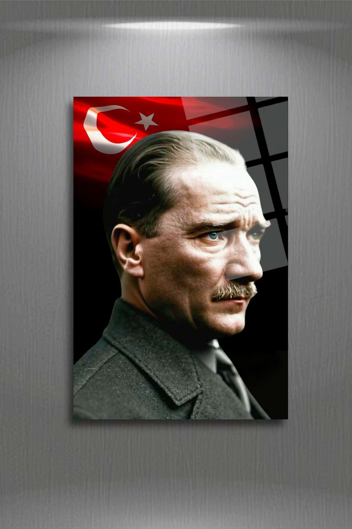 Atatürk Cam Tablo 286 - 30 x 45