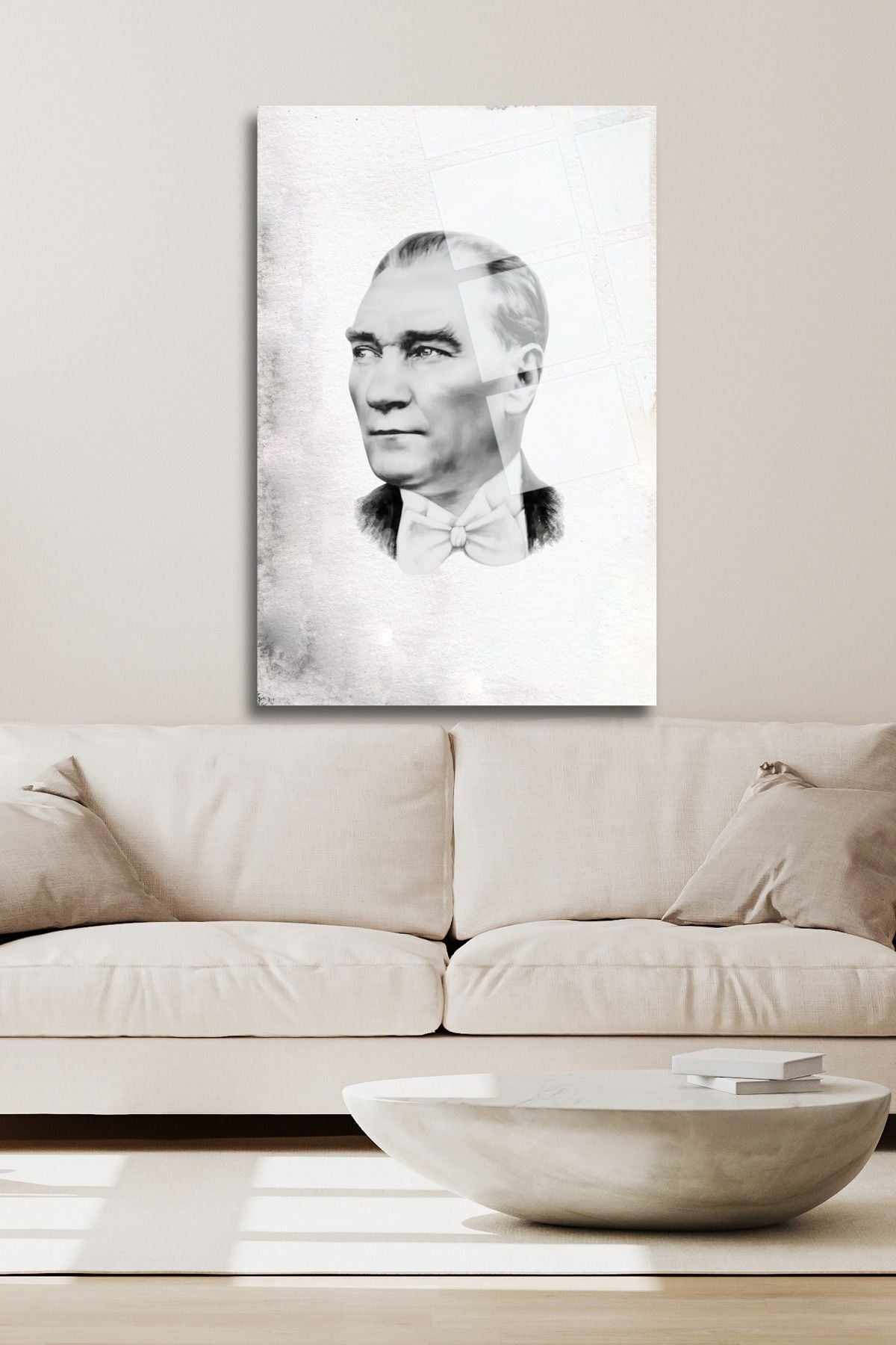 Atatürk Cam Tablo HMDS0032