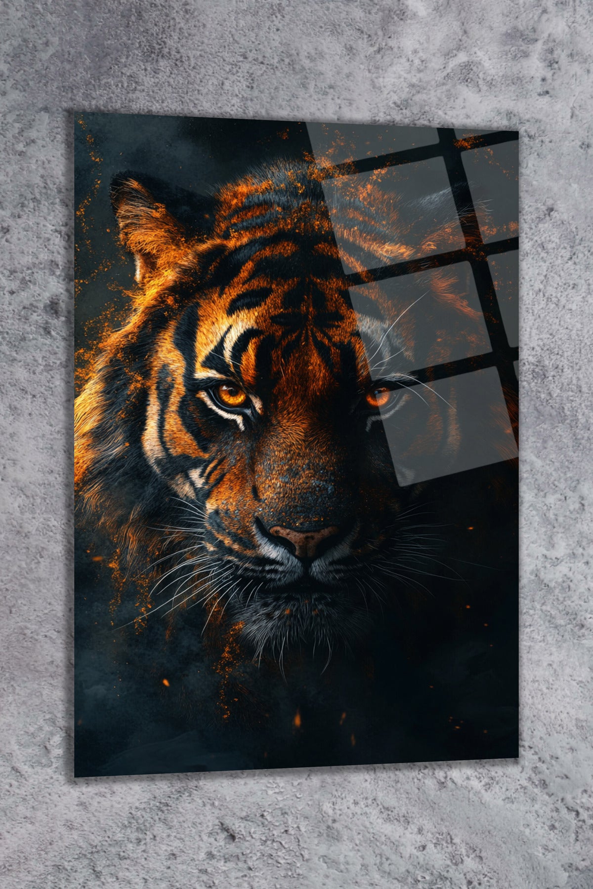Kaplan, Cam Tablo 146 - 30 x 45