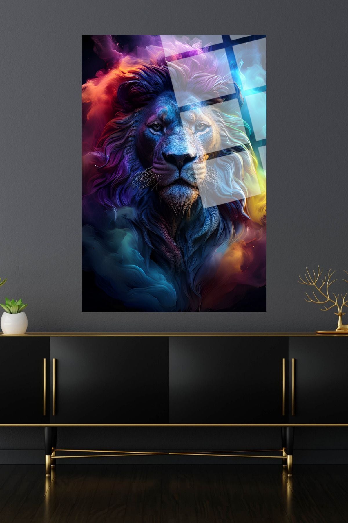 Aslan Cam Tablo HMDS0021