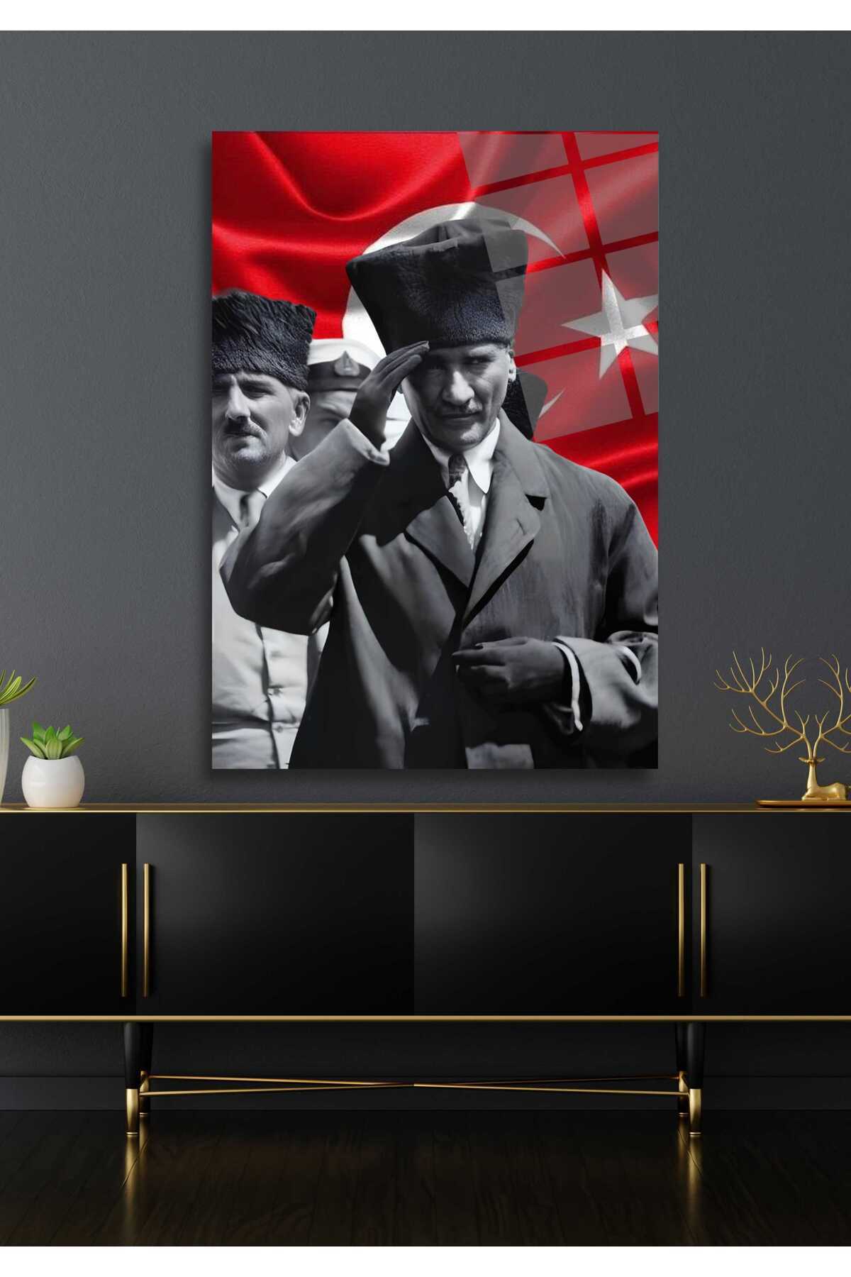 Atatürk Cam Tablo 71 - 45 x 65