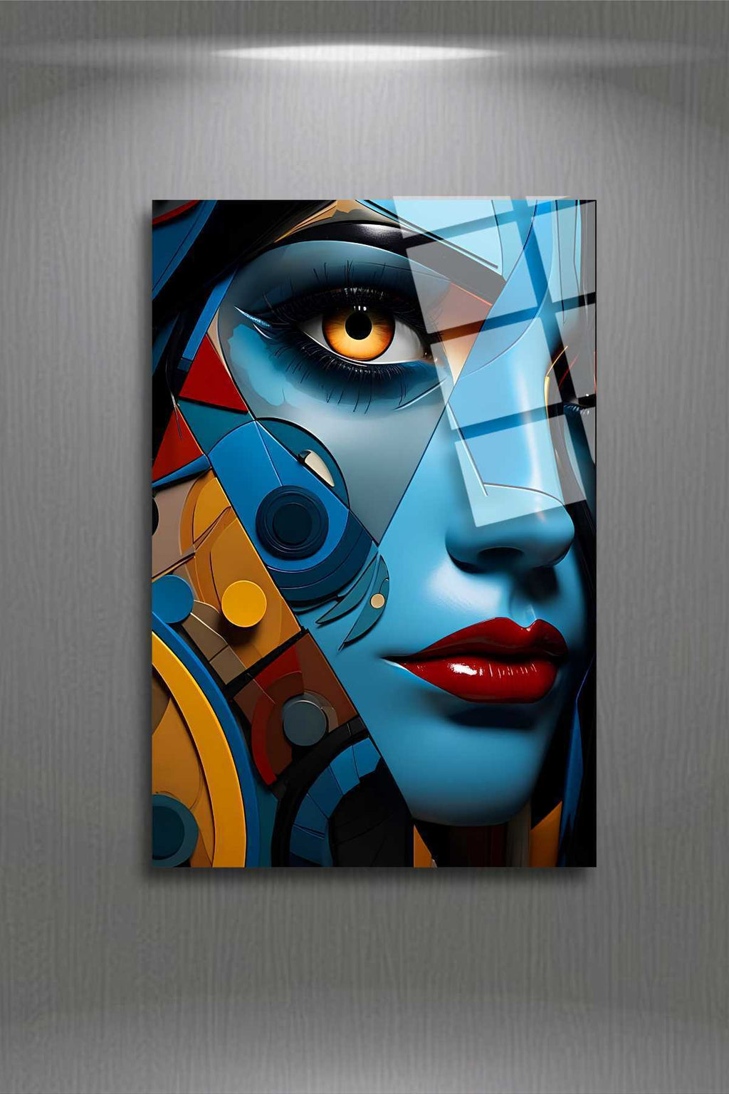 Modern Sanat Cam Tablo 39 - 30 x 45