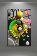 Modern 3 D Görüntülü , Yüksek Çözünürlüklü Cam Tablo 297 - 30 x 45