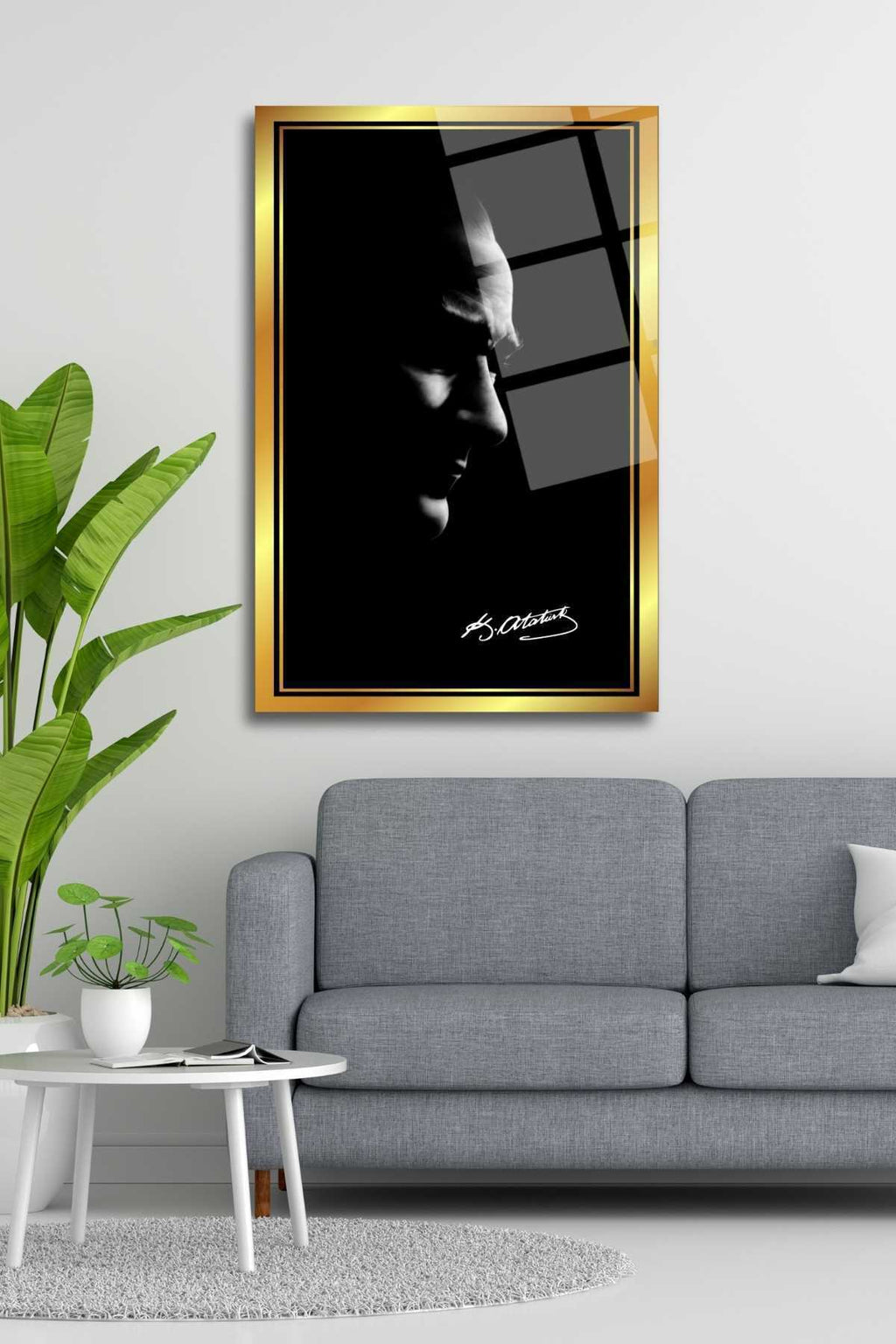 Mustafa Kemal Atatürk Tablosu, Cam Tablo HMDS0002