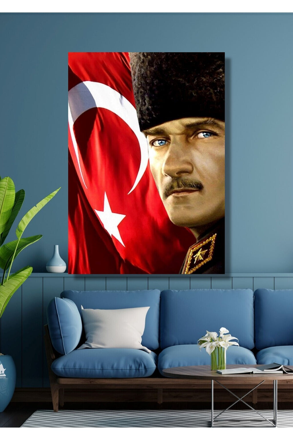 Atatürk Cam Tablo 38 - 30 x 45