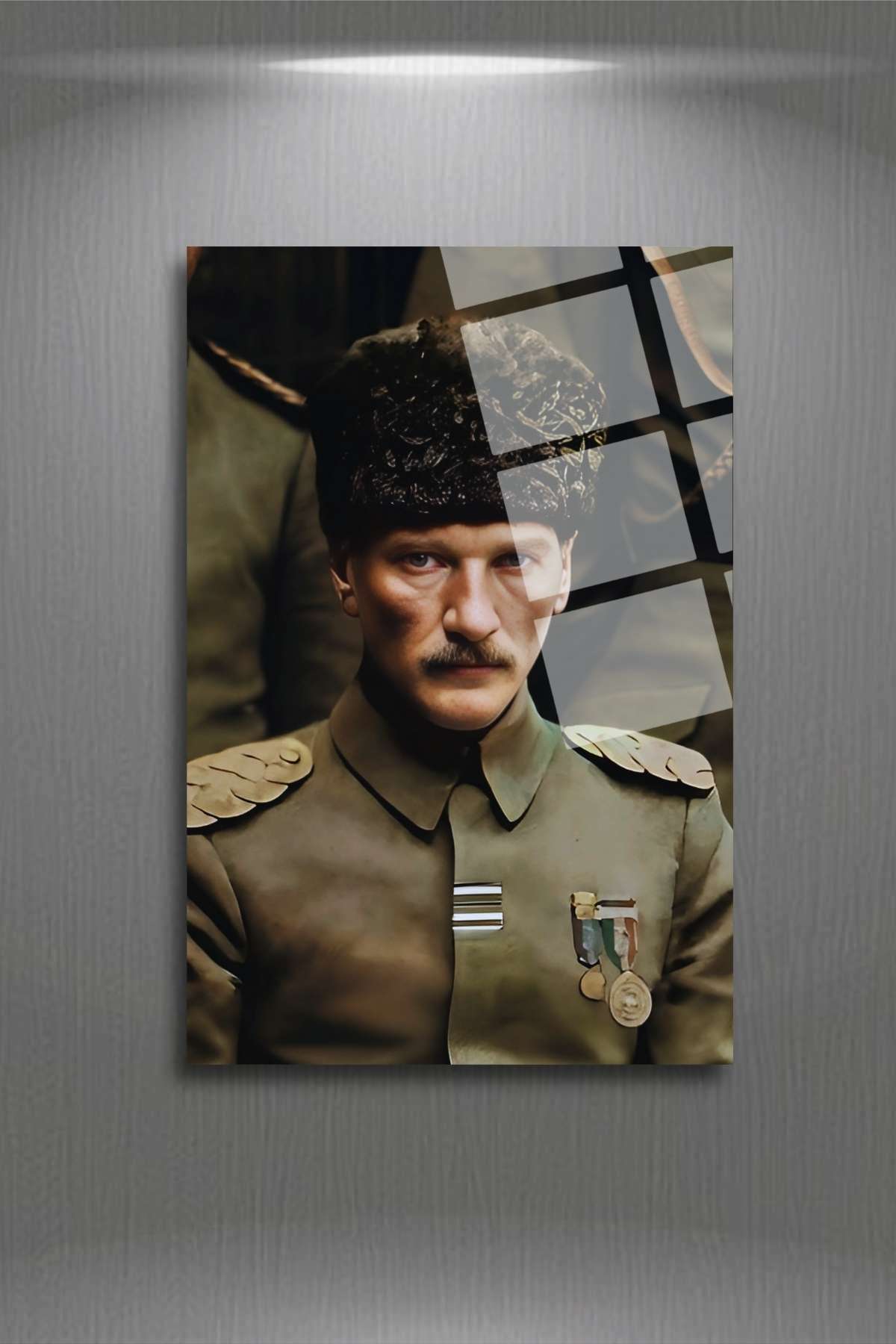 Mustafa Kemal Atatürk Cam Tablo HMDS0340