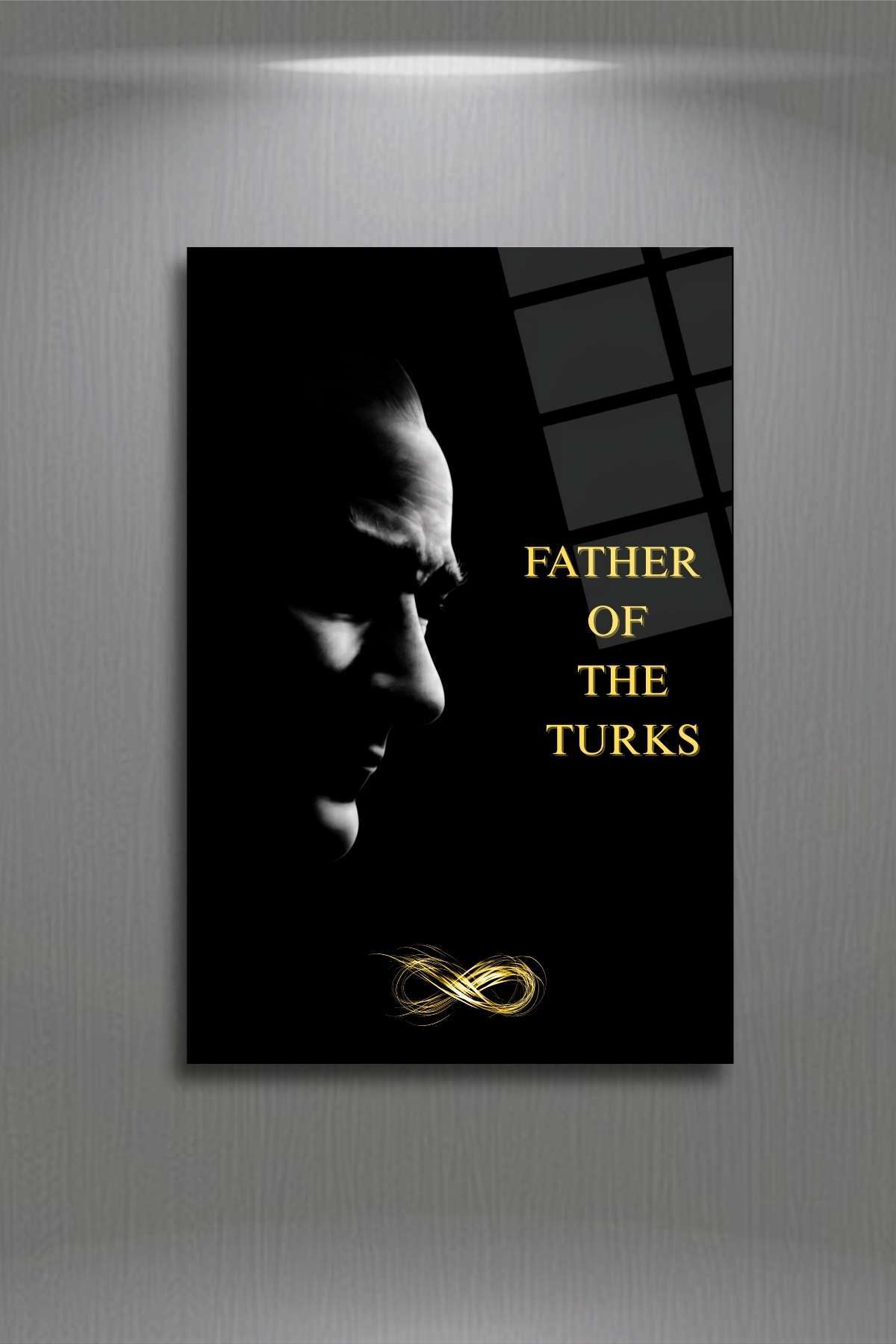 Atatürk Cam Tablo 398 - 30 x 45
