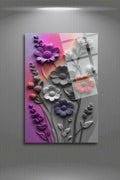 Çiçekler Cam Tablo 292 - 30 x 45