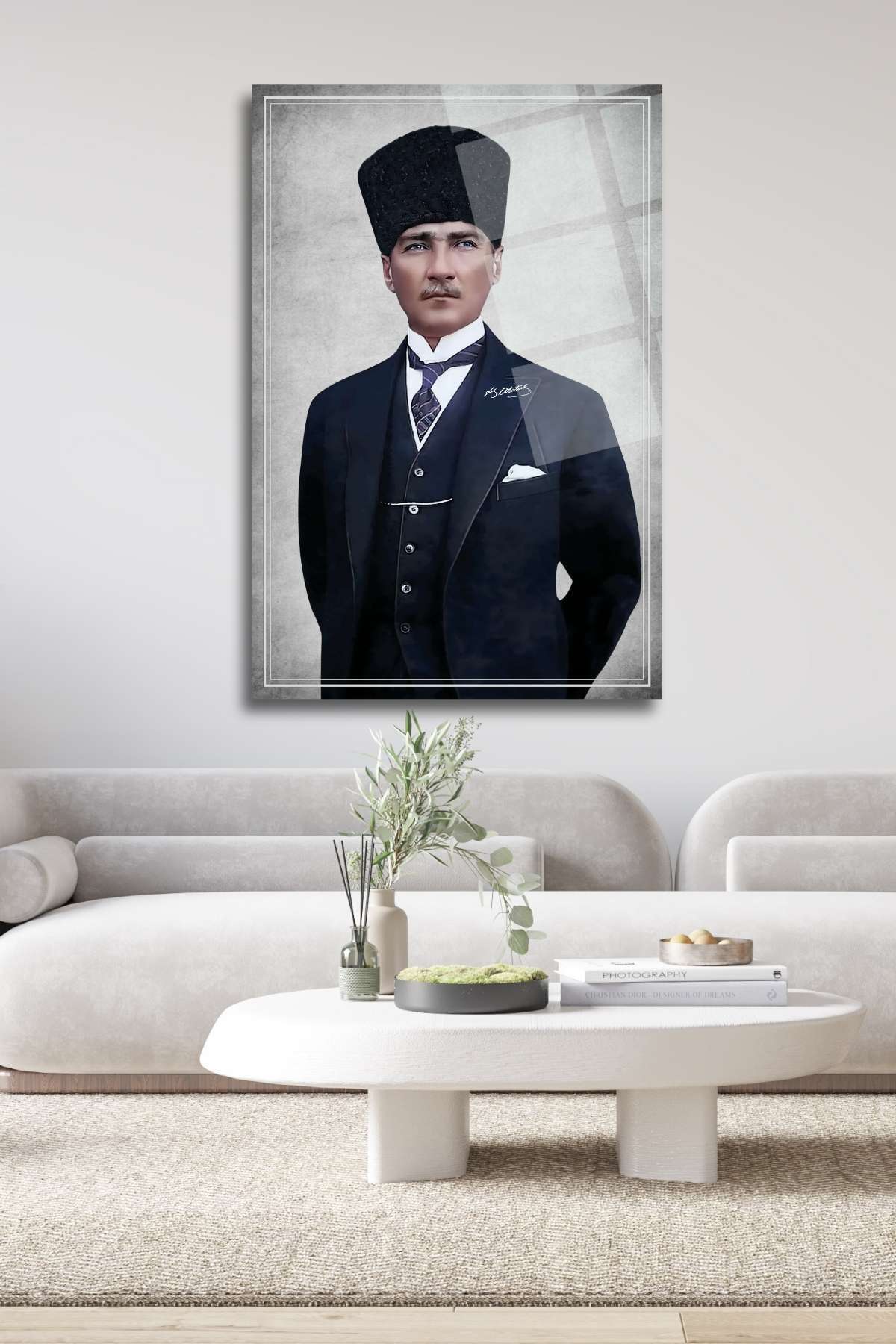 Atatürk Cam Tablo 376