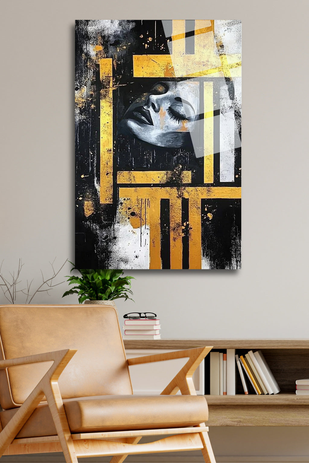 Modern Sanat,  Cam Tablo HMDS0147