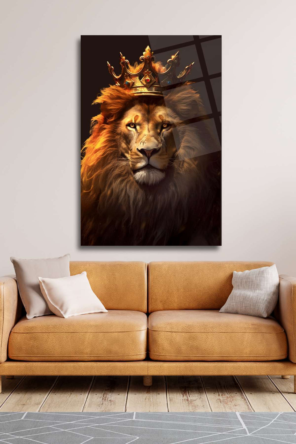 Aslan Tablosu, Aslan Kral Cam Tablo HMDS0298