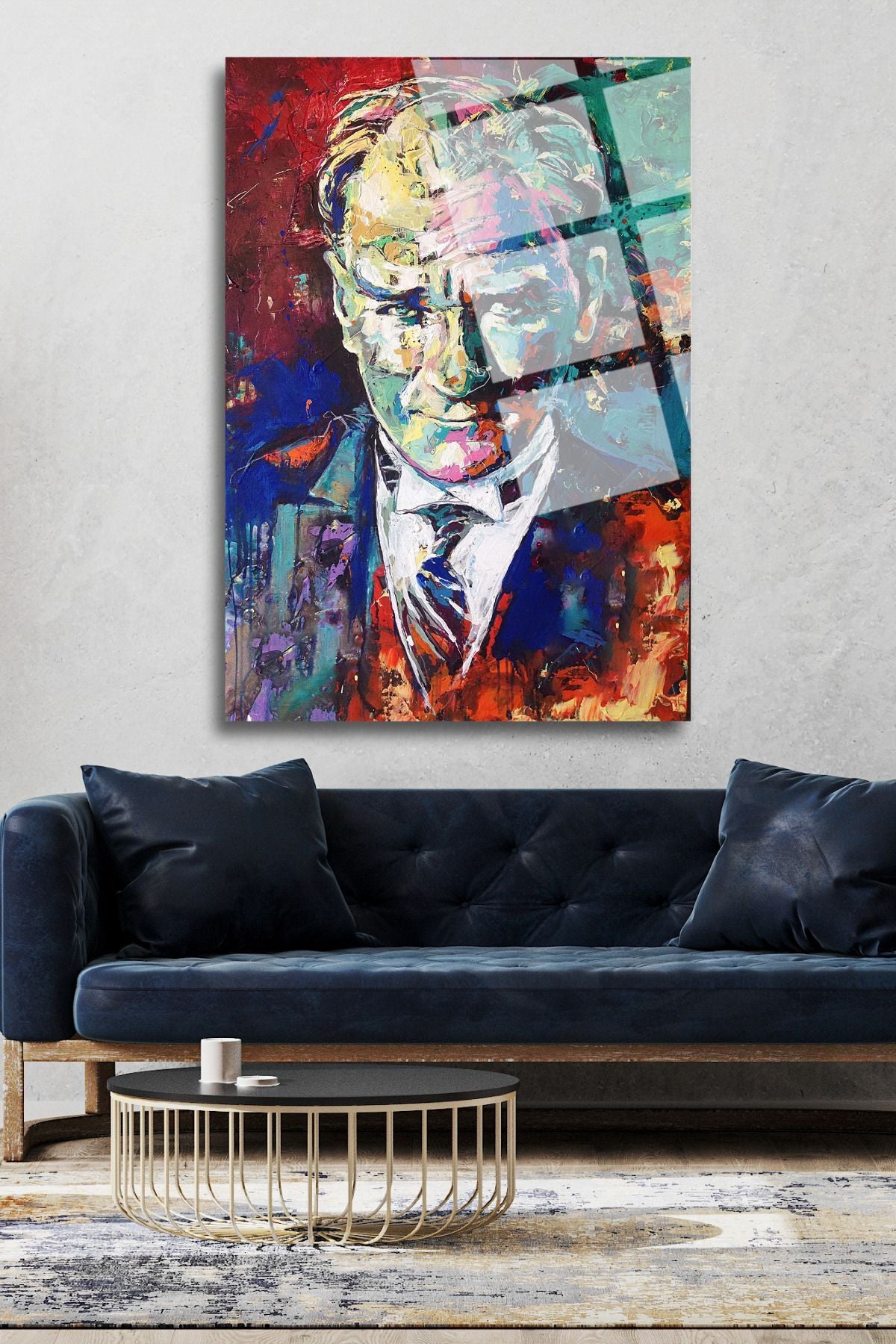 Atatürk Cam Tablo 35
