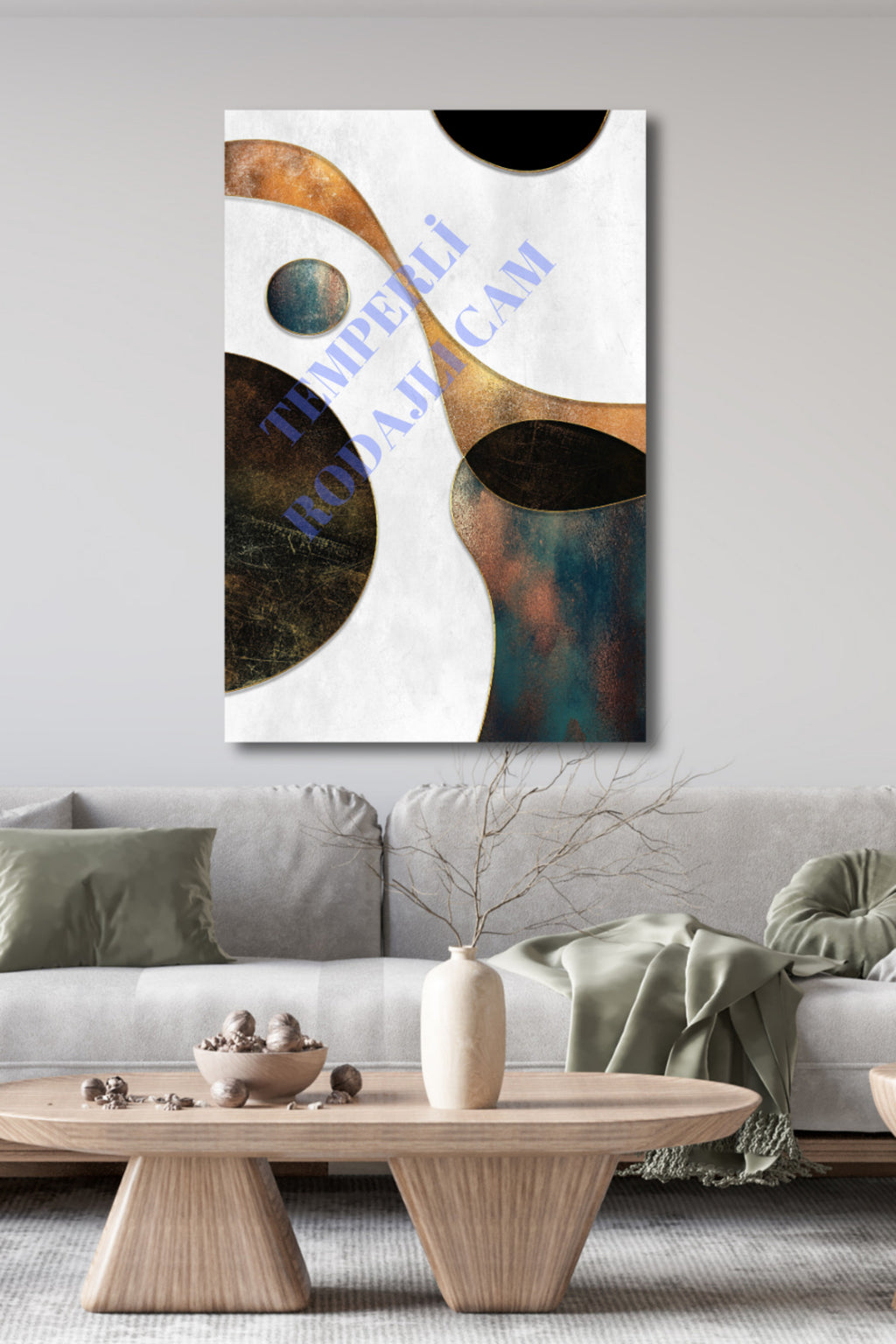 Geometrik Desenler, Cam Tablo HMDS0175