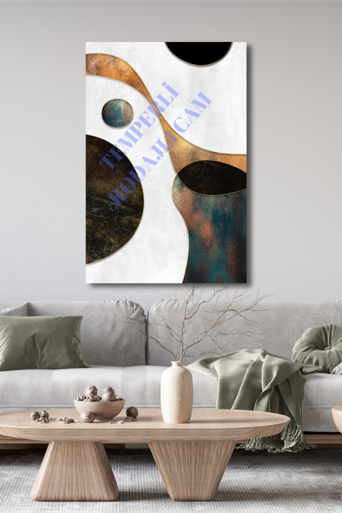 Geometrik Desenler, Cam Tablo HMDS0175
