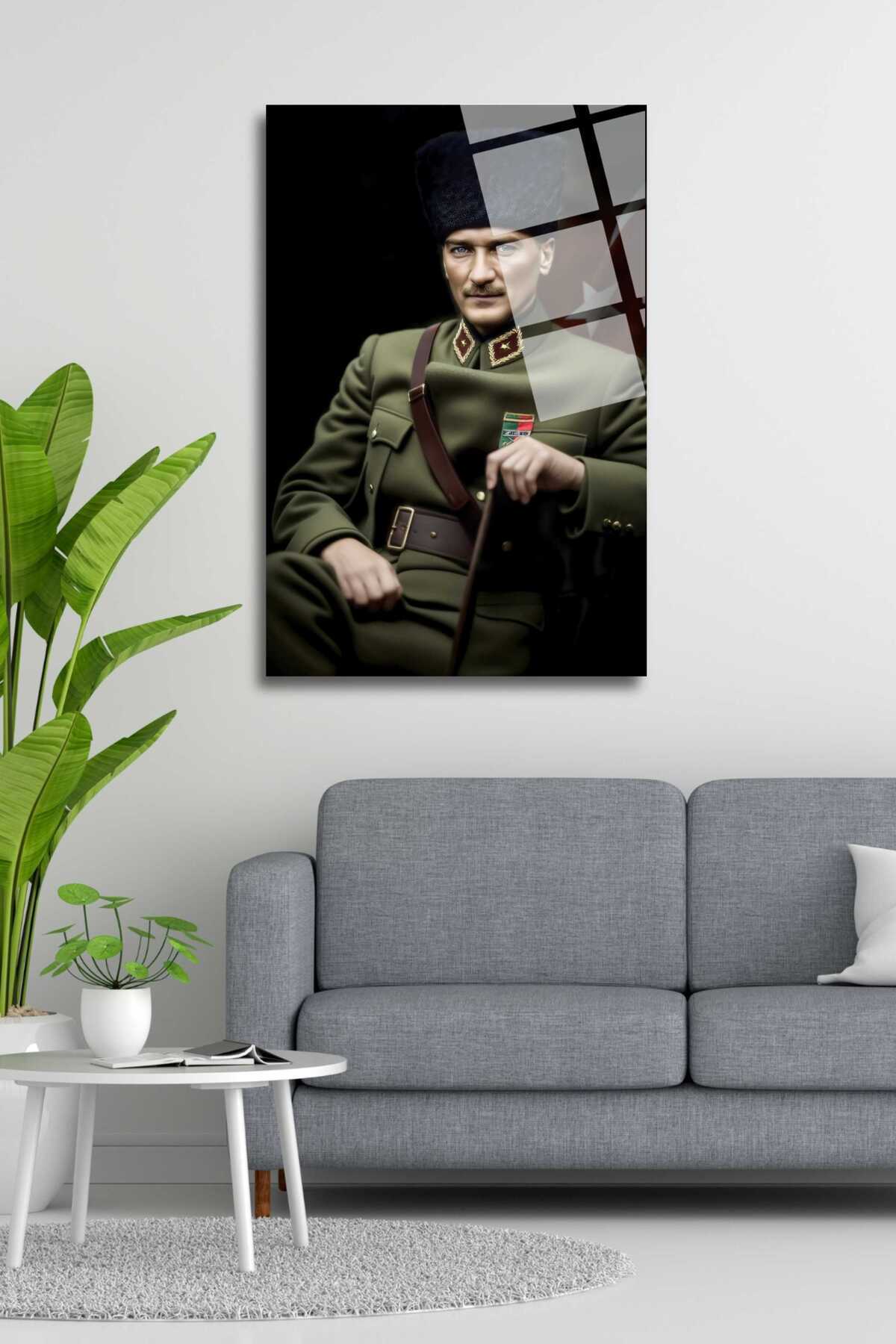 Atatürk Cam Tablo 6