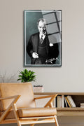 Atatürk Cam Tablo 111 - 30 x 45