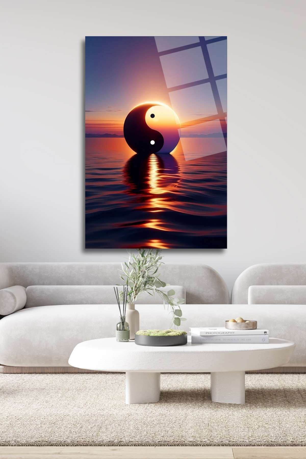 Yin Yang Cam Tablo HMDS0316