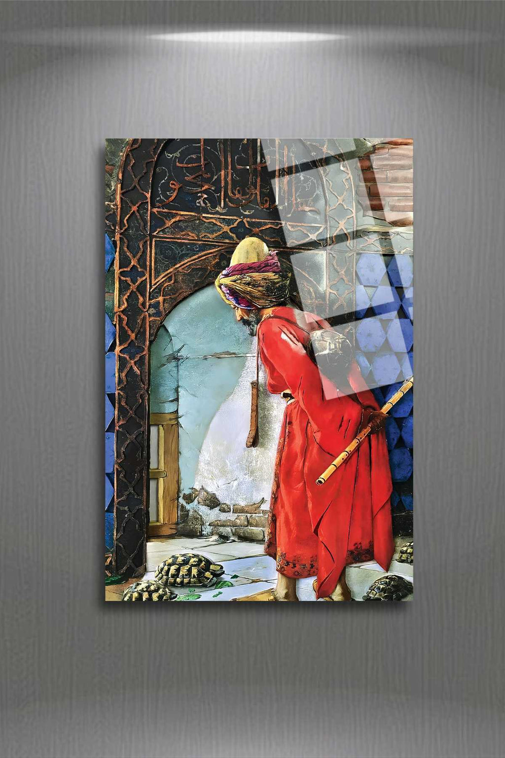 Kaplumbağa Terbiyecisi, Cam Tablo 17 - 30 x 45