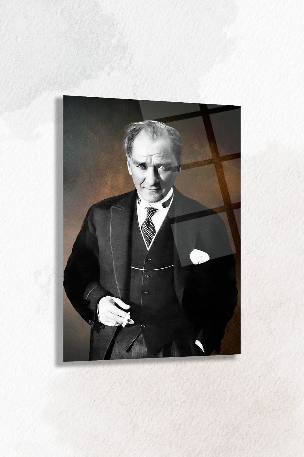 Atatürk Cam Tablo 102 - 30 x 45