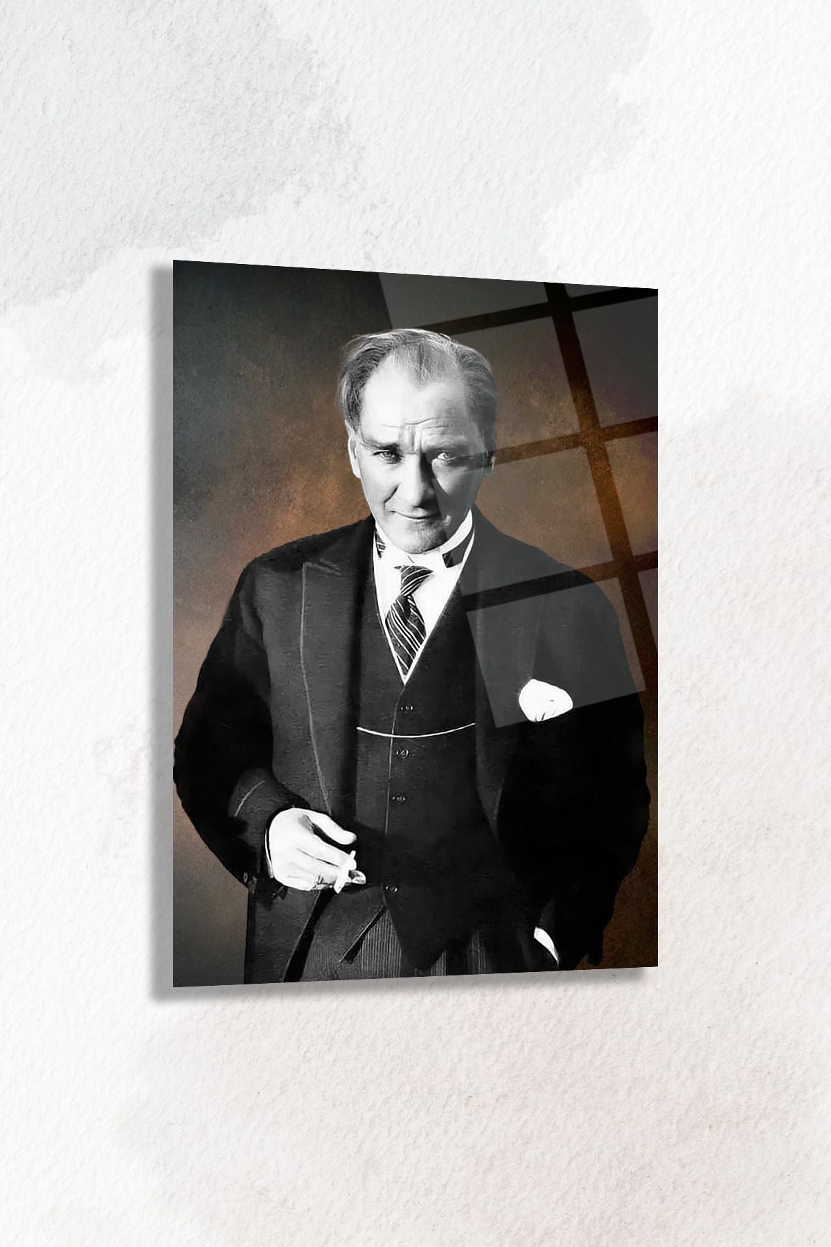 Atatürk Cam Tablo 102 - 30 x 45