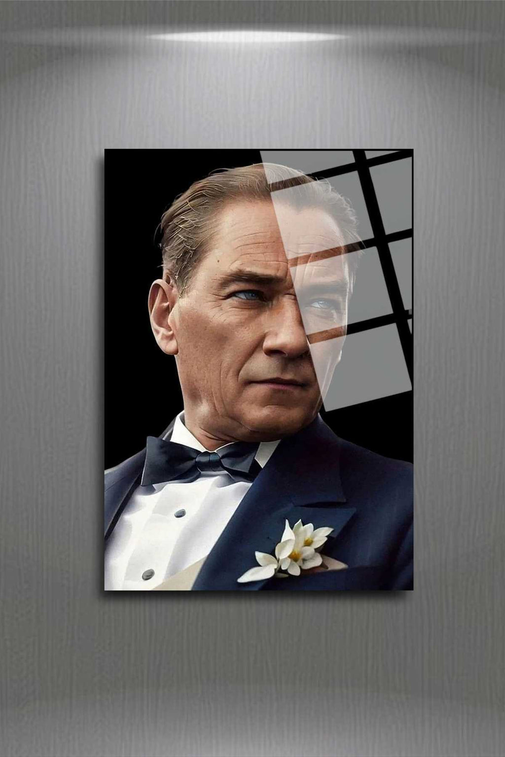 Atatürk Cam Tablo 1 - 30 x 45
