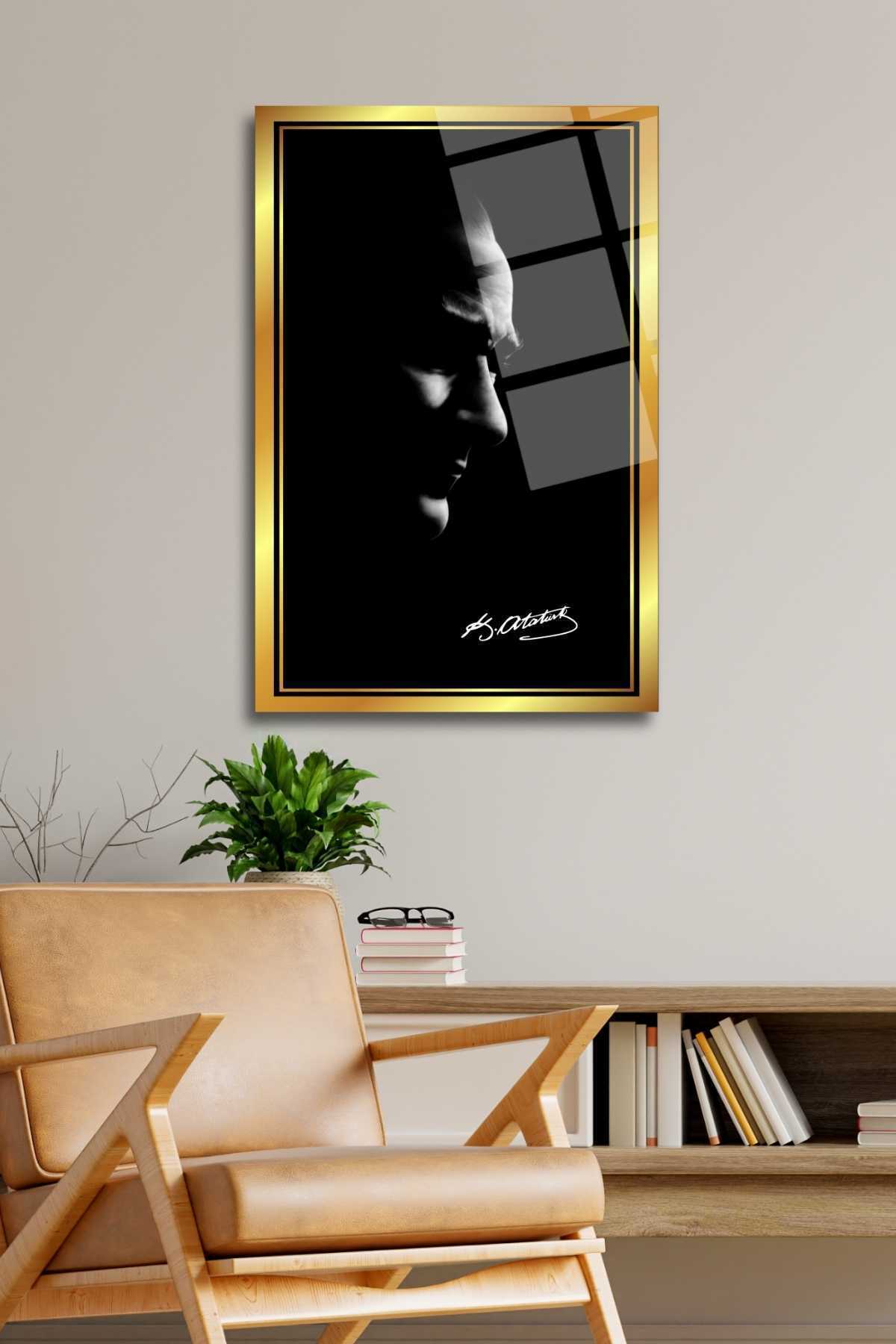 Mustafa Kemal Atatürk Tablosu, Cam Tablo 2 - 45 x 65