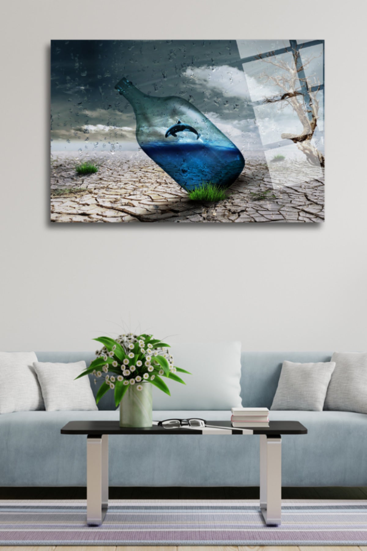 Su ve Hayat , Dayanıklı Cam Tablo HMDS0217