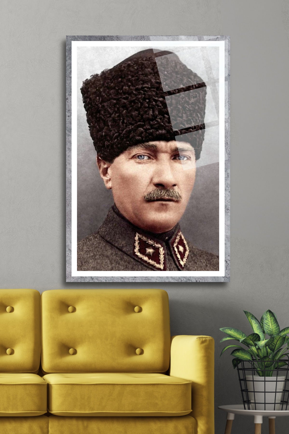 Mustafa Kemal Atatürk , Cam Tablo 145 - 60 x 90