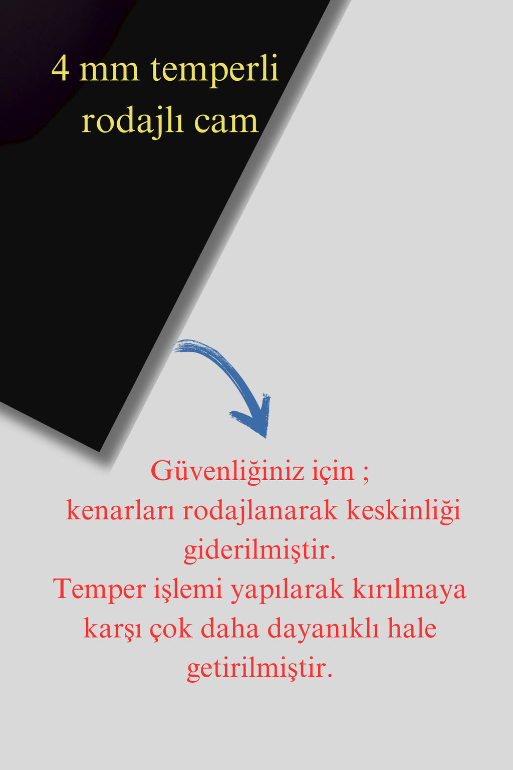 Atatürk Cam Tablo 111 - 60 x 90