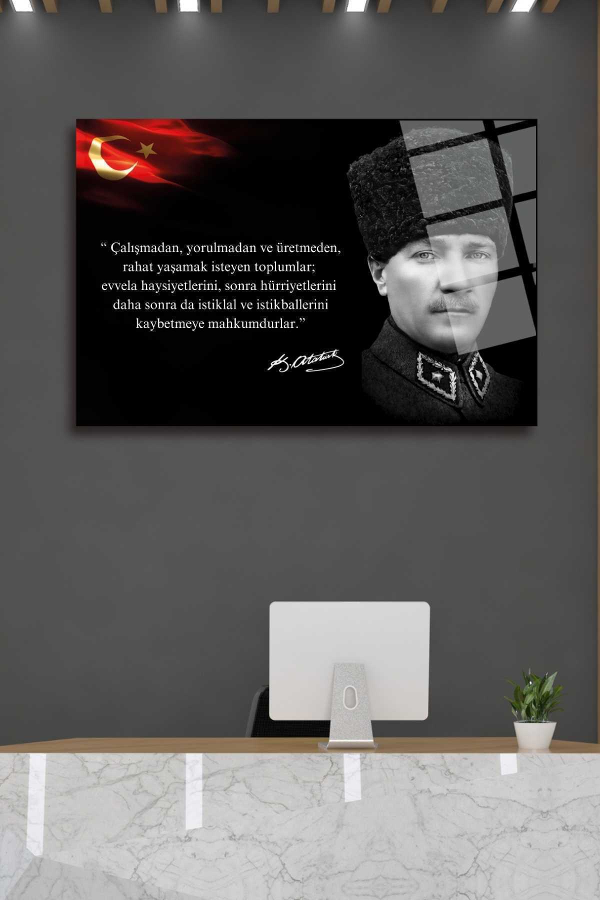 Mustafa Kemal Atatürk , Cam Tablo HMDS0227