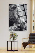 Aslan Ailesi, Lion Family Cam Tablo HMDS0201