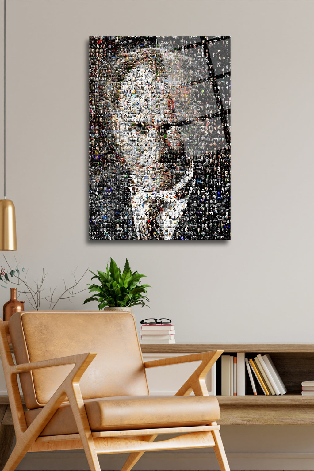 Atatürk Cam Tablo 107 - 45 x 65