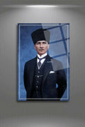 Mustafa Kemal Atatürk Cam Tablo HMDS0326