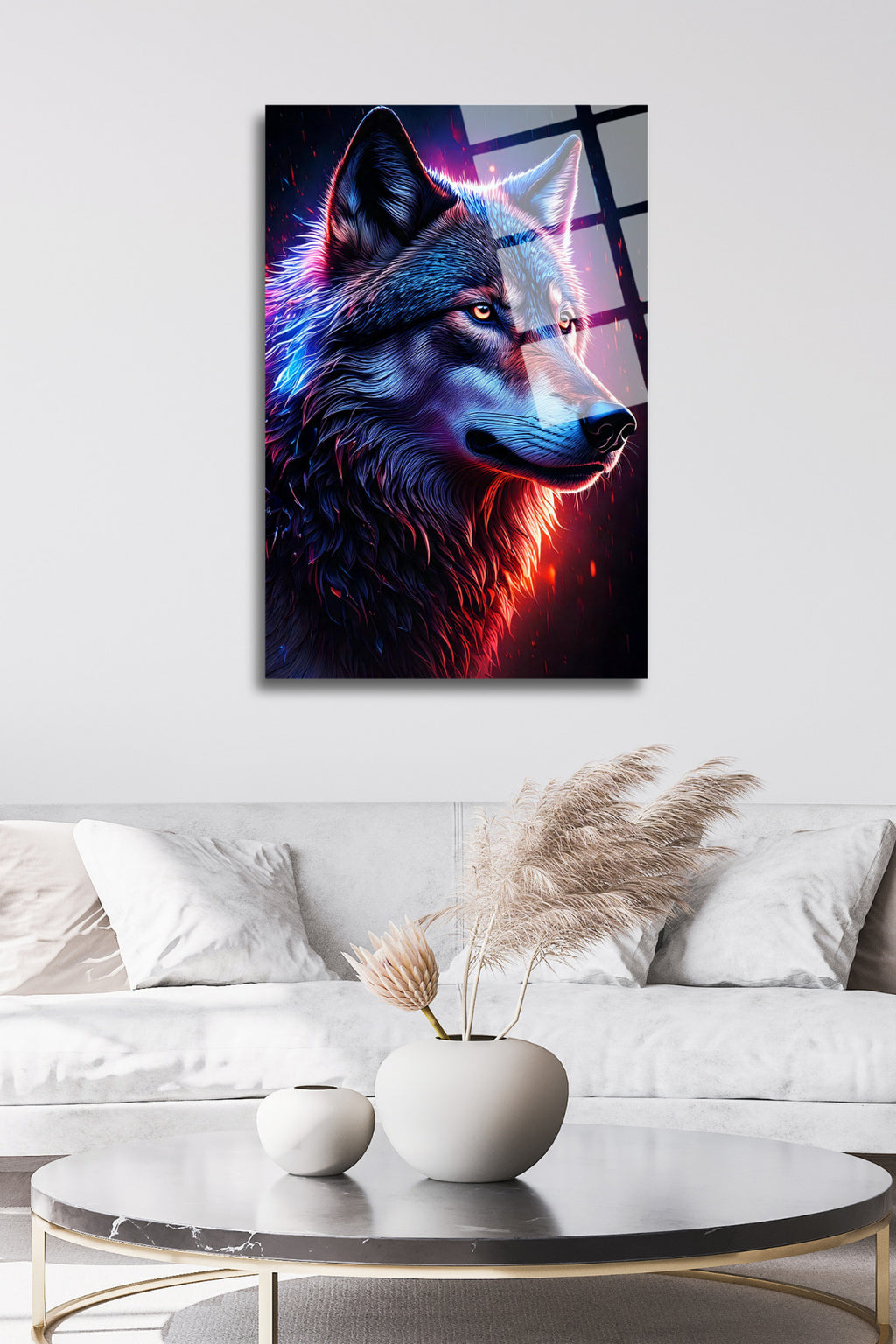 Kurt Cam Tablo 123 - 45 x 65