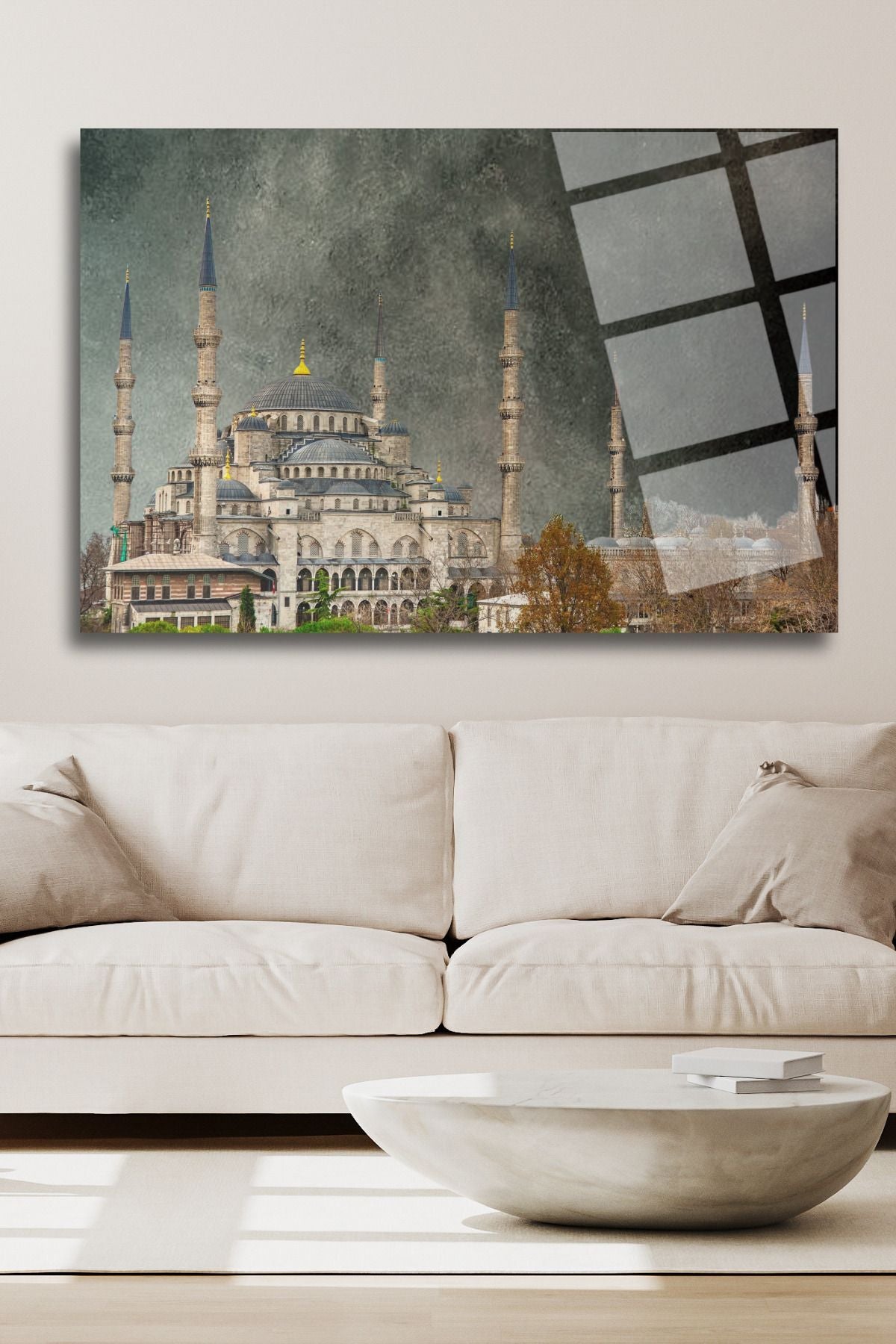 Sultanahmet Camii Cam Tablo 34 - 45 x 65