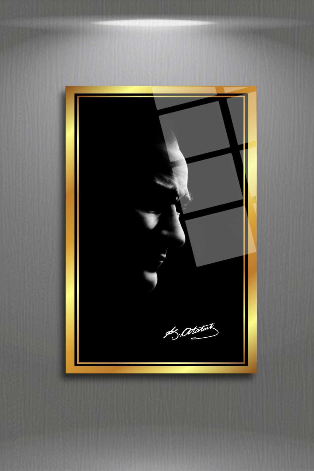 Mustafa Kemal Atatürk Tablosu, Cam Tablo 2 - 30 x 45