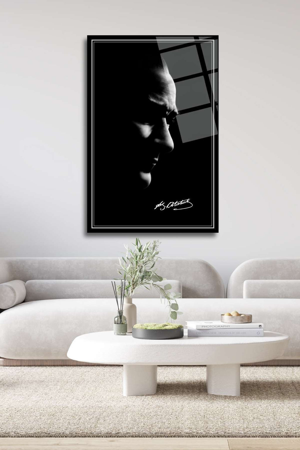 Atatürk Cam Tablo HMDS0288