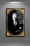 Mustafa Kemal Atatürk Cam Tablo HMDS0099