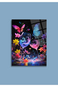 Kelebekler Cam Tablo 72 - 30 x 45