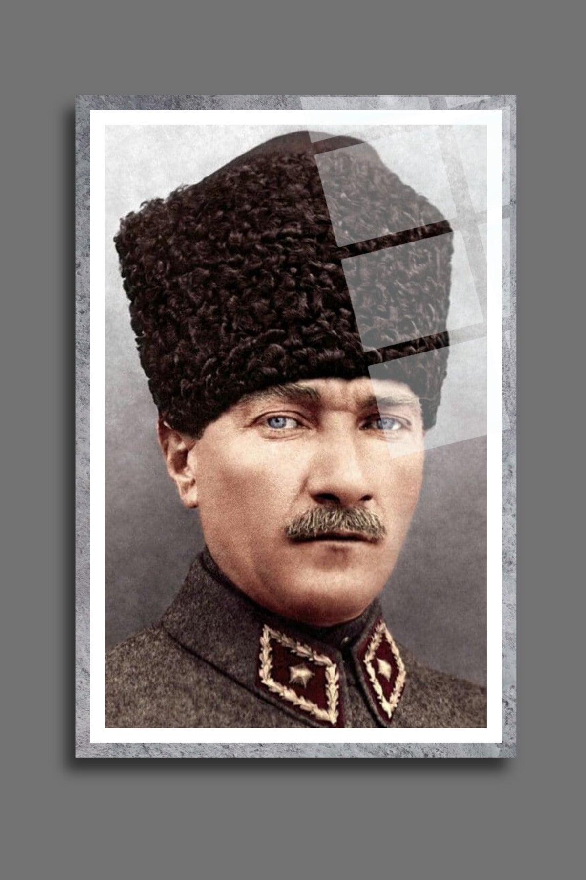 Mustafa Kemal Atatürk , Cam Tablo 145 - 30 x 45