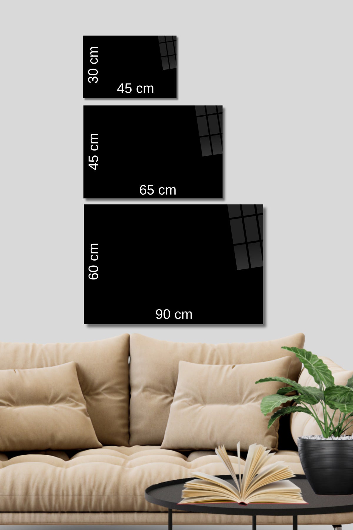 Lotus Çiçeği Cam Tablo 12
