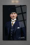 Atatürk Tablosu, Cam Tablo 481 - 30 x 45
