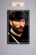 Mustafa Kemal Atatürk Cam Tablo 198 - 30 x 45