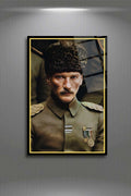 Mustafa Kemal Atatürk Cam Tablo HMDS0343
