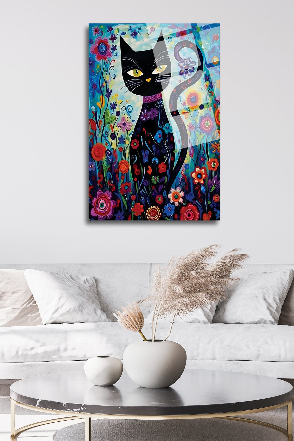 Kedi Cam Tablo 45 - 45 x 65