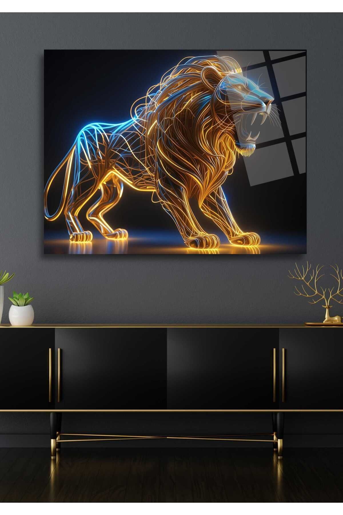 Aslan Cam Tablo 69 - 30 x 45